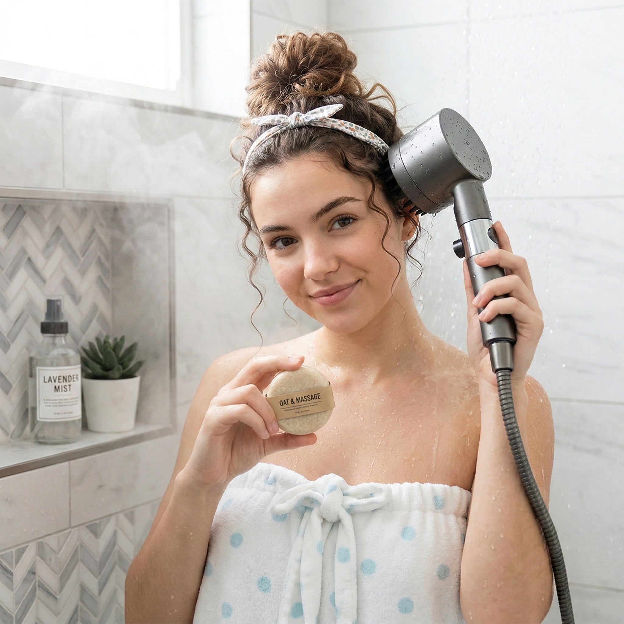 AquaBoost™ Turbocharged Shower Head