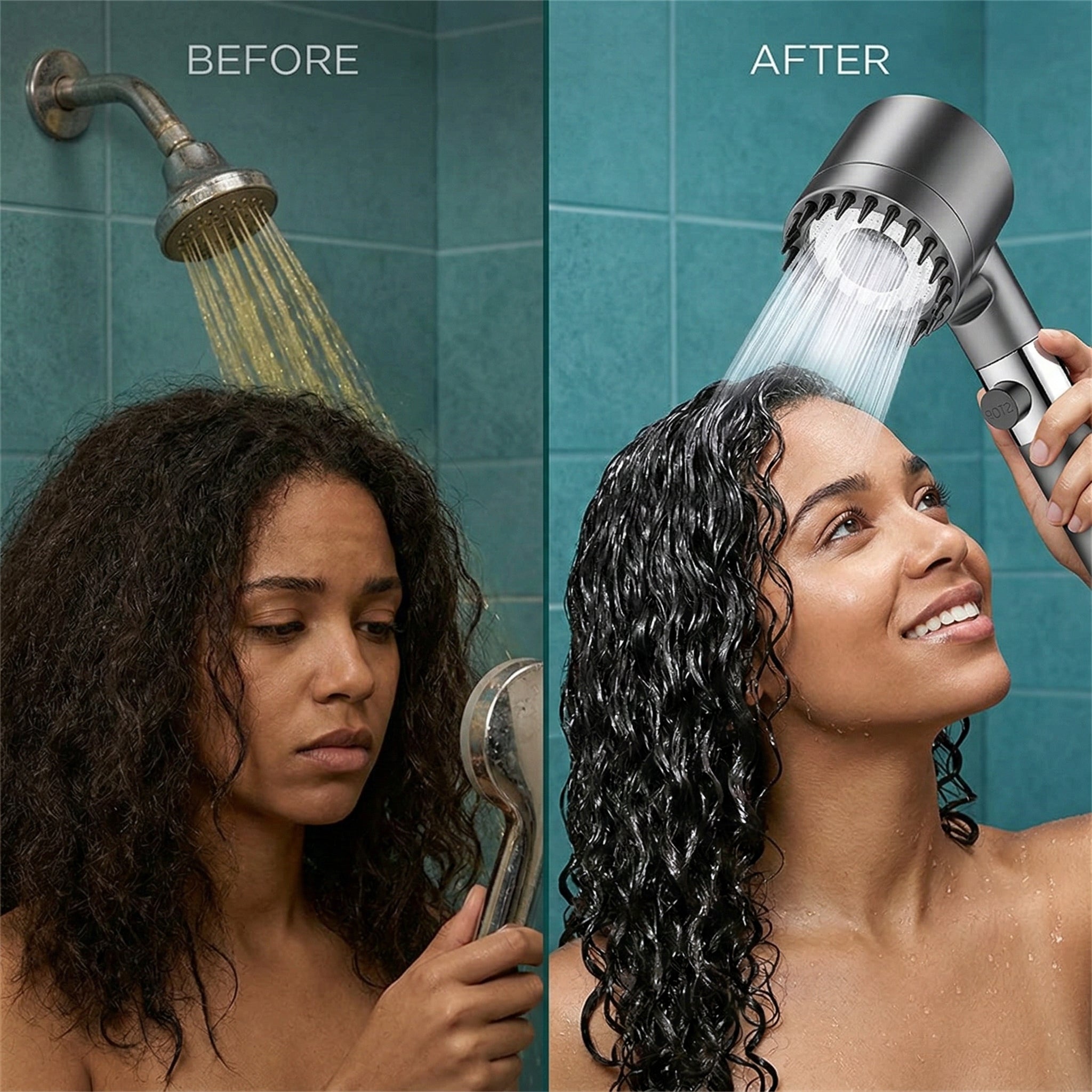 AquaBoost™ Turbocharged Shower Head